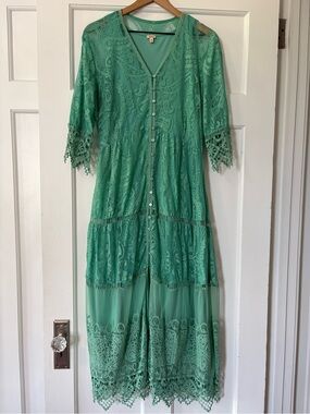 reba green dress | Dresses | Final Price Reba Snakeskin Design Studed Neckline Maxi Formal New Arrivals